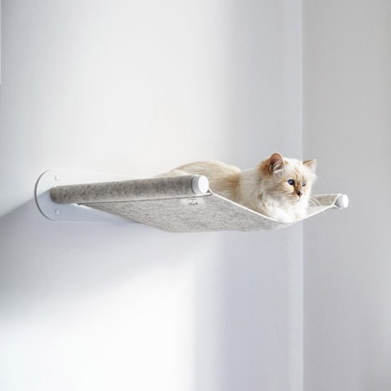 Choupette models the Swing hammock bed by LucyBalu