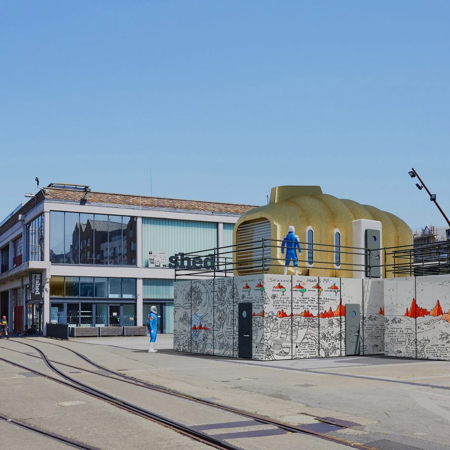 Martian House in Bristol by Hugh Broughton Architects and Pearce+
