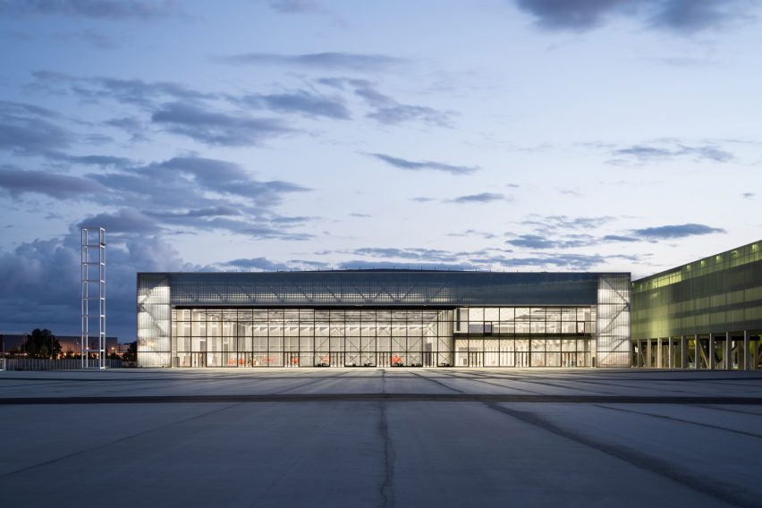 MEETT exhibition centre in Toulouse, France, by OMA