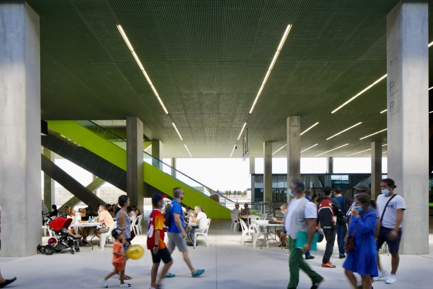 MEETT exhibition centre in Toulouse, France, by OMA