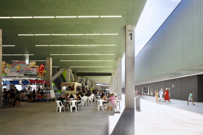 MEETT exhibition centre in Toulouse, France, by OMA