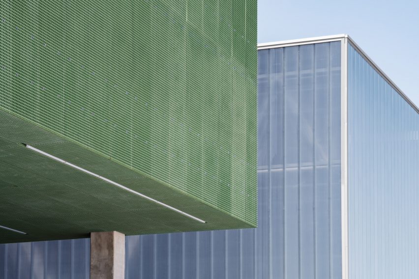 MEETT exhibition centre in Toulouse, France, by OMA