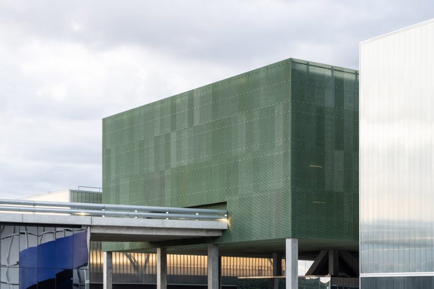MEETT exhibition centre in Toulouse, France, by OMA