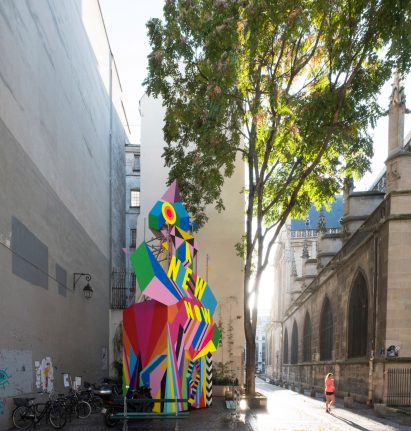 A New Now is next to Saint-Merry church