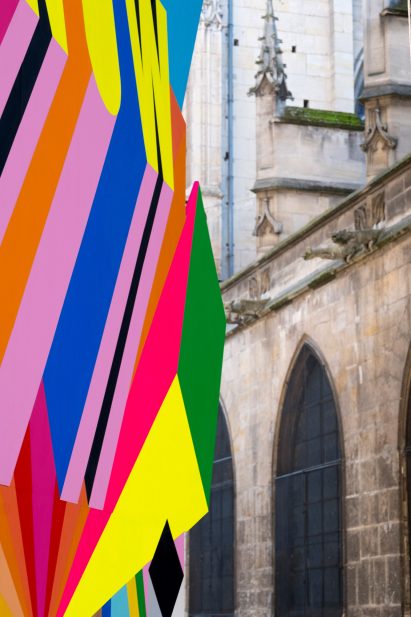 A New Now is next to Saint-Merry church