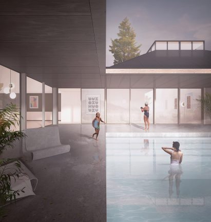 Prefabricated housing system by Morris+Company