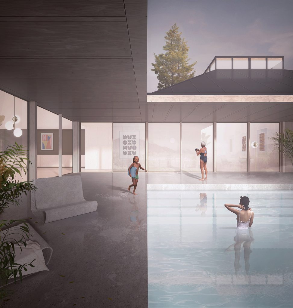 Prefabricated housing system by Morris+Company