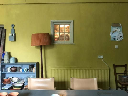 The set for Marianne Sheridan's university house in Normal People