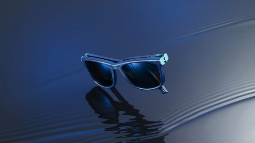 Yves Béhar makes sunglasses from plastic collected by The Ocean Cleanup