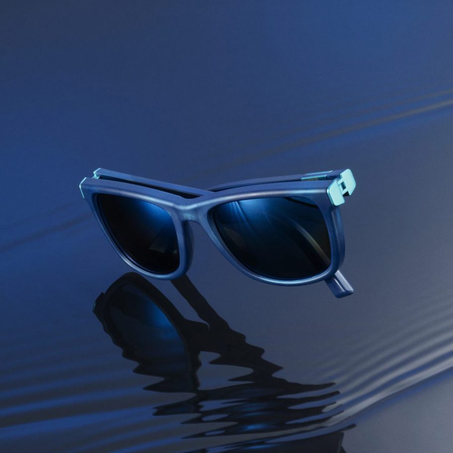 Yves Béhar makes sunglasses from plastic collected by The Ocean Cleanup