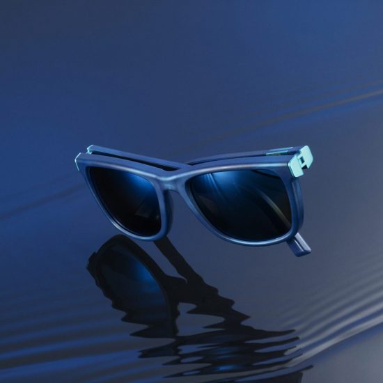 Yves Béhar makes sunglasses from plastic collected by The Ocean Cleanup