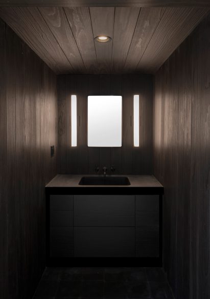 Shou Sugi Ban bathroom