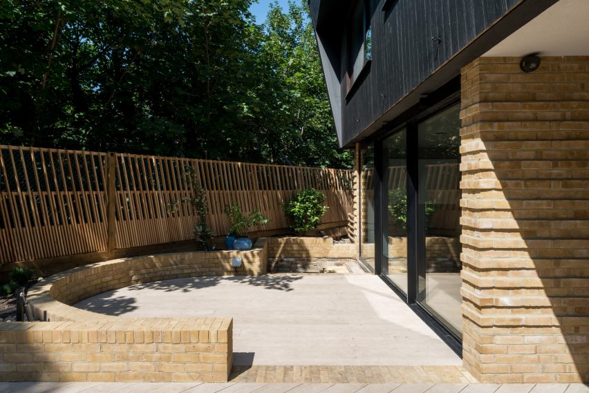 Pitched Black house in South London by Gruff Architects
