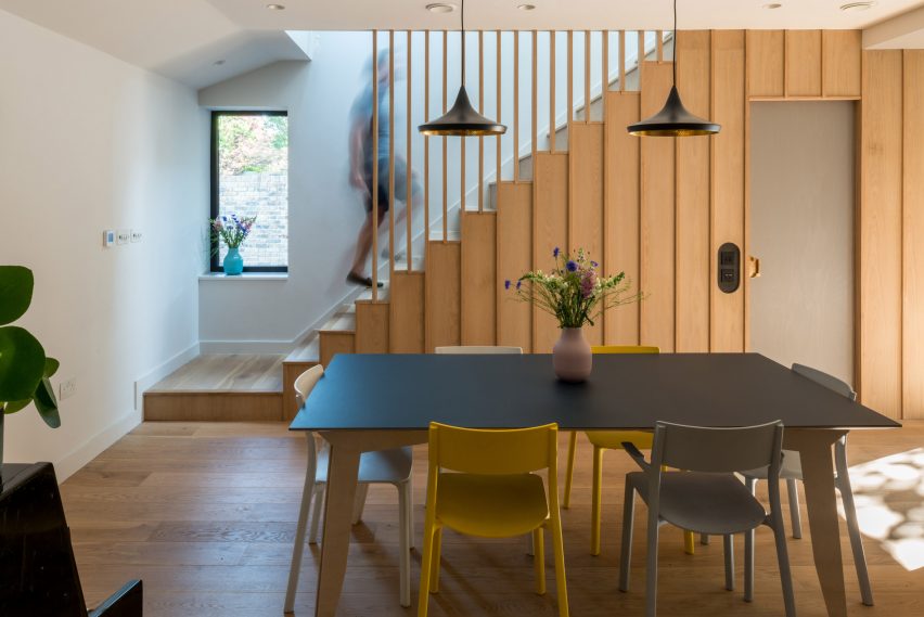 Pitched Black house in South London by Gruff Architects