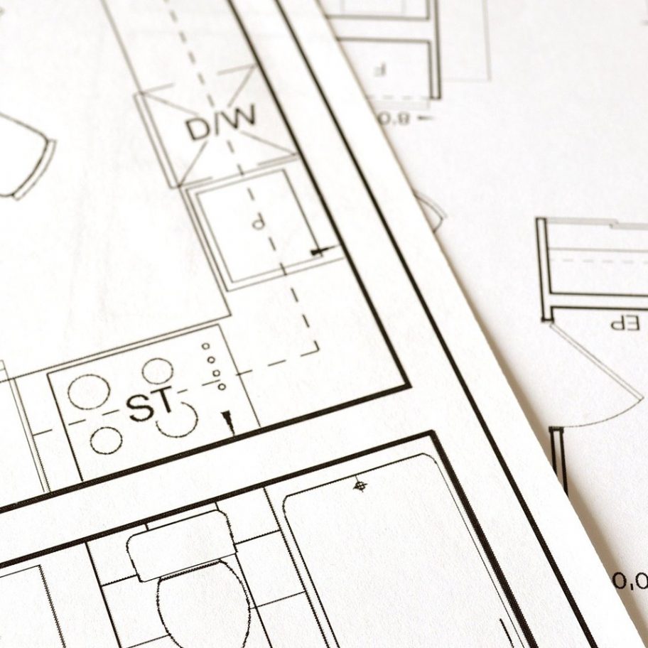 Building plans to illustrate news of minimum space standards for permitted development homes in England