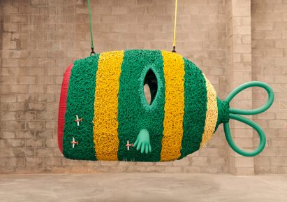 Porky Hefer's Sabre Toothed Netfeesh for NGV triennial