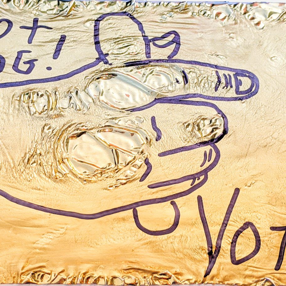 Postcards for Democracy by Beattie Wolfe and Mark Mothersbaugh