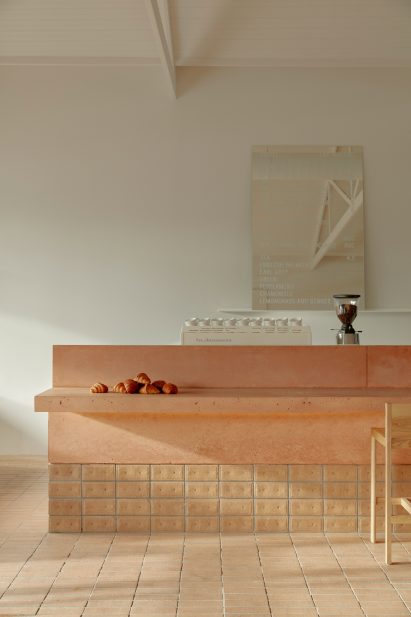 Prior cafe in Melbourne features brick-lined interiors