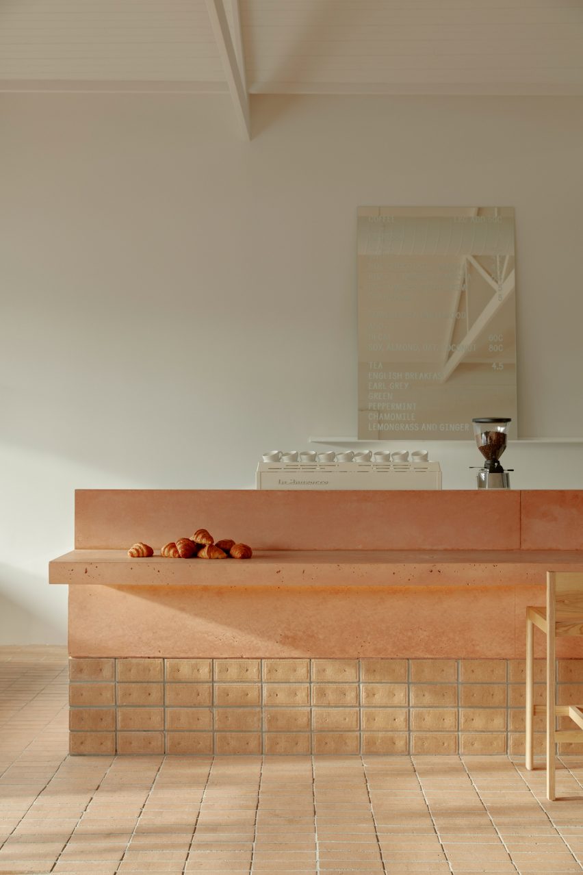 Prior cafe in Melbourne features brick-lined interiors