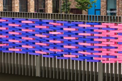 RAW Rainbow design installation by Studio Curiosity in London, UK