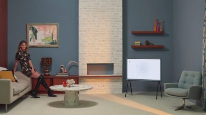 Whinnie Williams styles room using Samsung's LivingColour paints