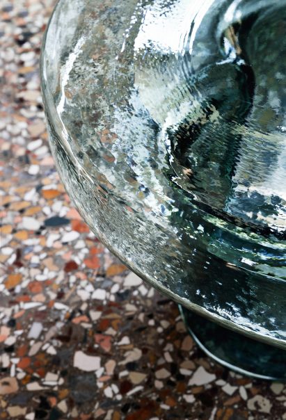 Soda glass coffee table by Yiannis Ghikas for Miniforms