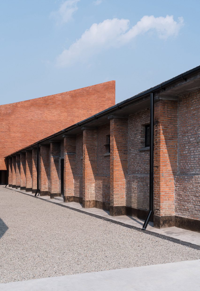 Exterior of TaoCang Art Center by Roarc Renew in Jiaxing, China