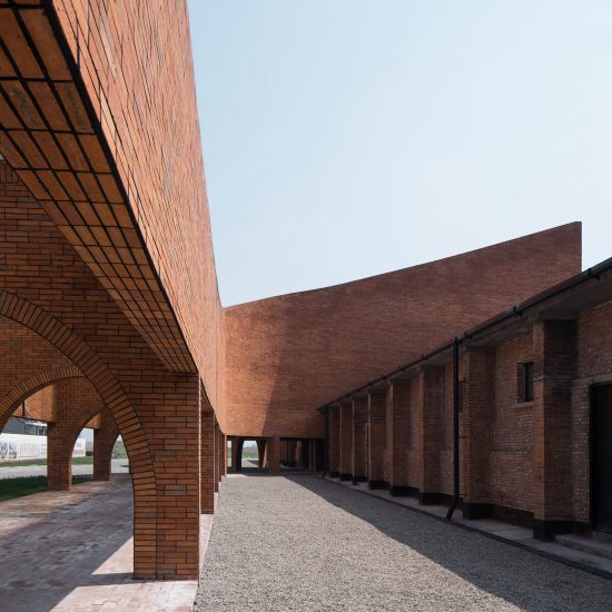 Exterior of TaoCang Art Center by Roarc Renew in Jiaxing, China