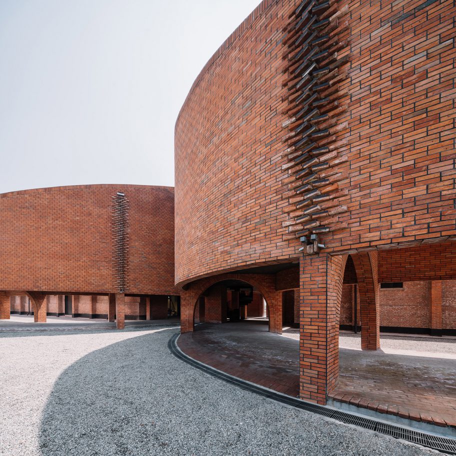 Exterior of TaoCang Art Center by Roarc Renew in Jiaxing, China