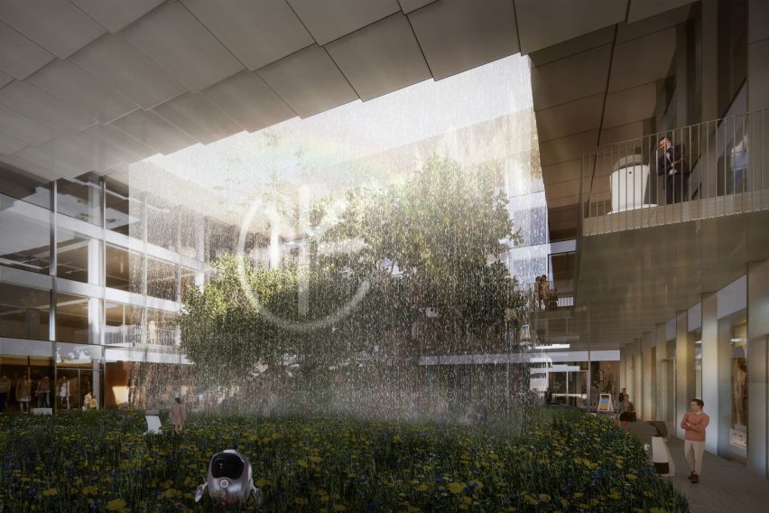 Renders for AI City and Cloud Valley campus designed by BIG for Terminus Group
