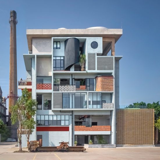 Borderless Community of Zi Ni Twelve Portals, housing project designed by Fei Architects in Guangzhou, China