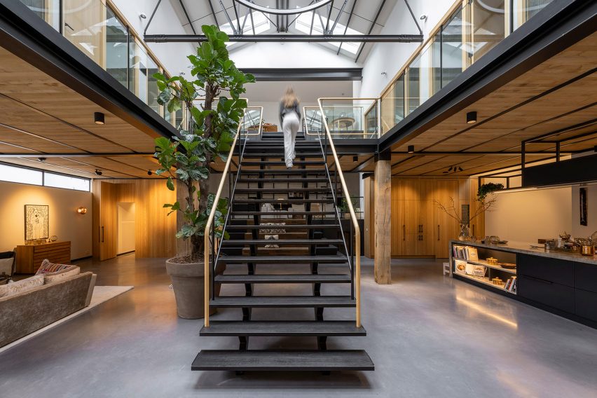 Inside of The Gymnasium apartment by Robbert De Goede