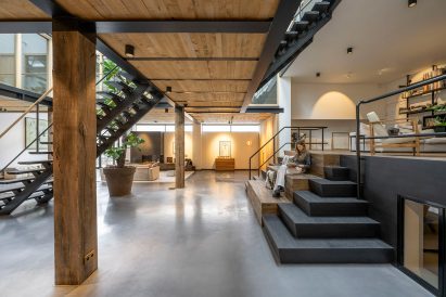 Inside of The Gymnasium apartment by Robbert De Goede