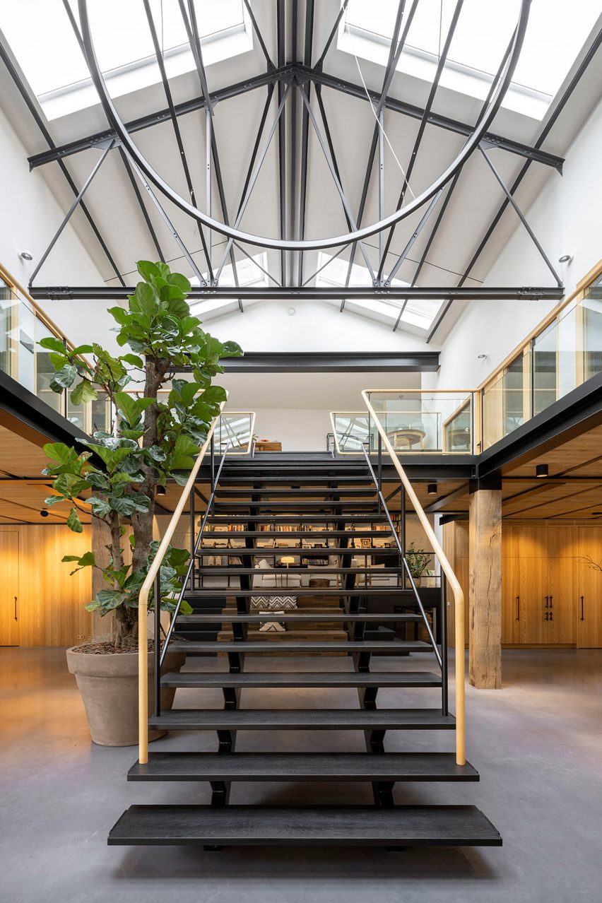 Inside of The Gymnasium apartment by Robbert De Goede