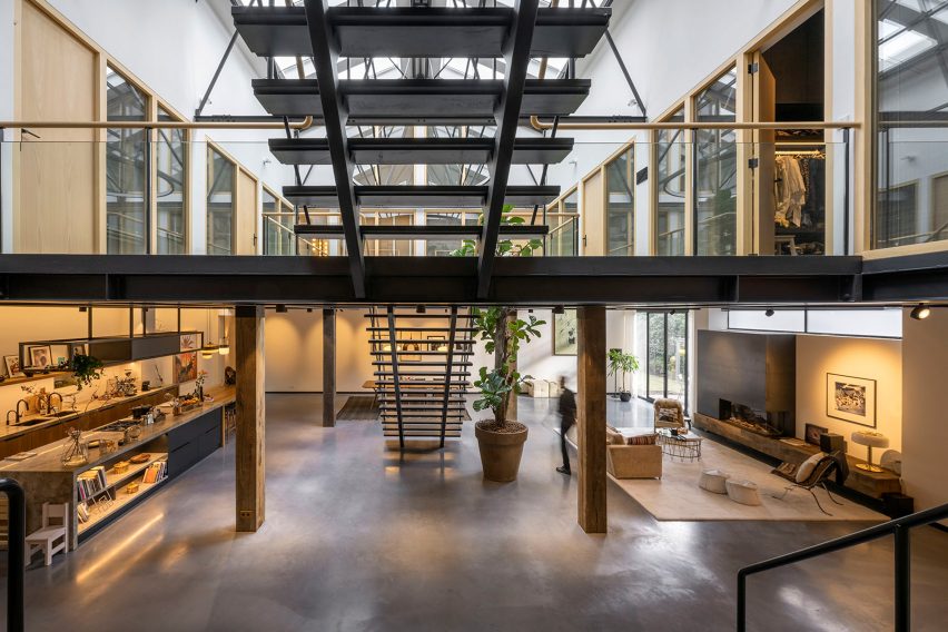 Inside of The Gymnasium apartment by Robbert De Goede