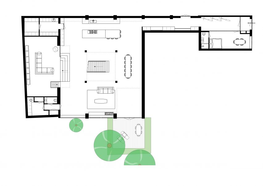 The Gymnasium apartment by Robbert De Goede