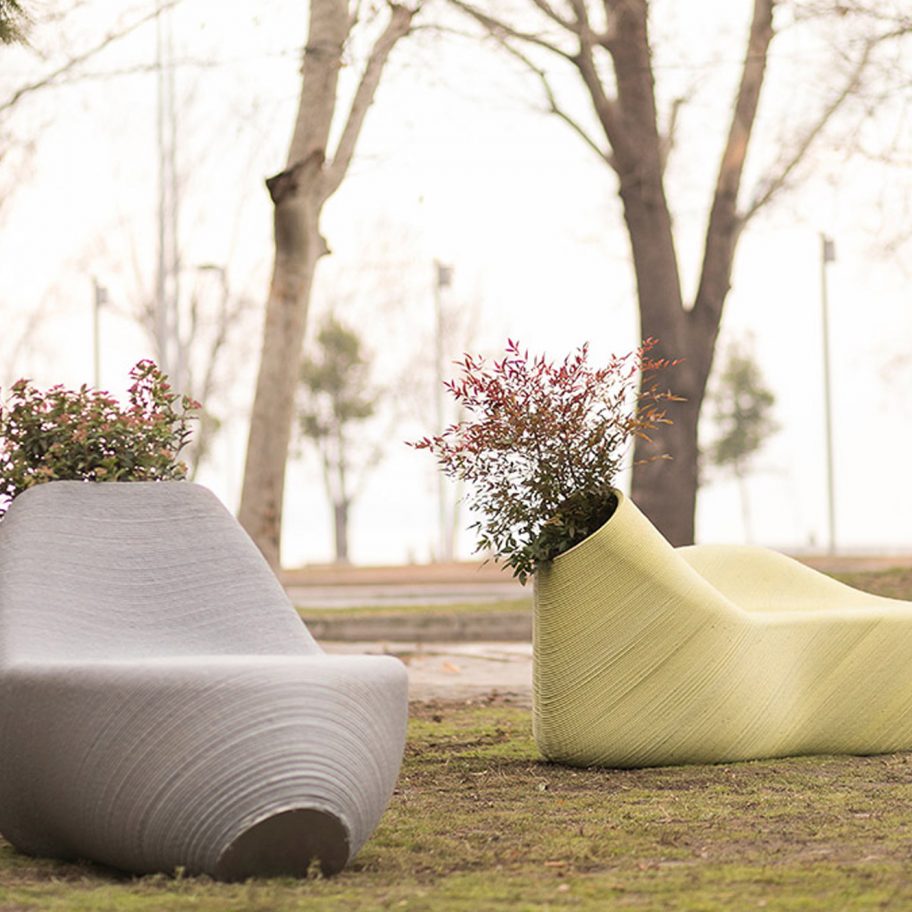 The New Raw creates 3D printed furniture from plastic waste