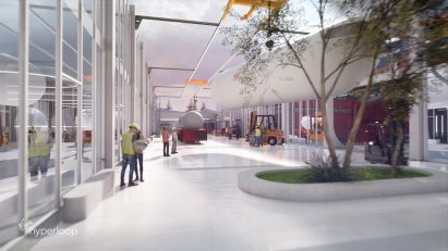 BIG design Virgin Hyperloop Certification Center for West Virginia