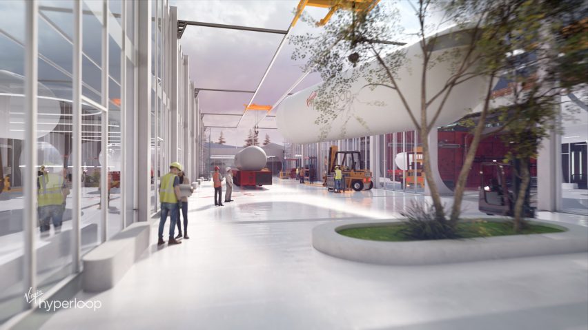 BIG design Virgin Hyperloop Certification Center for West Virginia