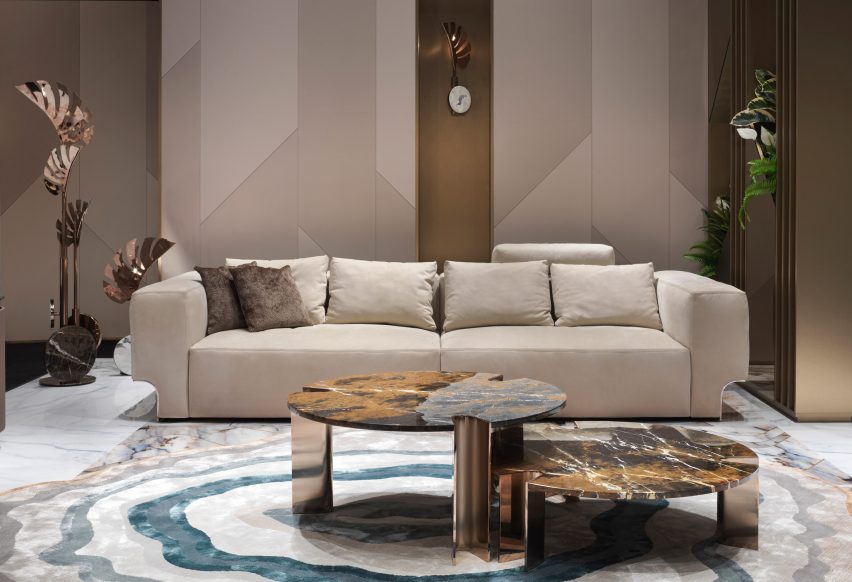 Alessandro La Spada's Douglass sofa from Visionnaire's Beauty collection
