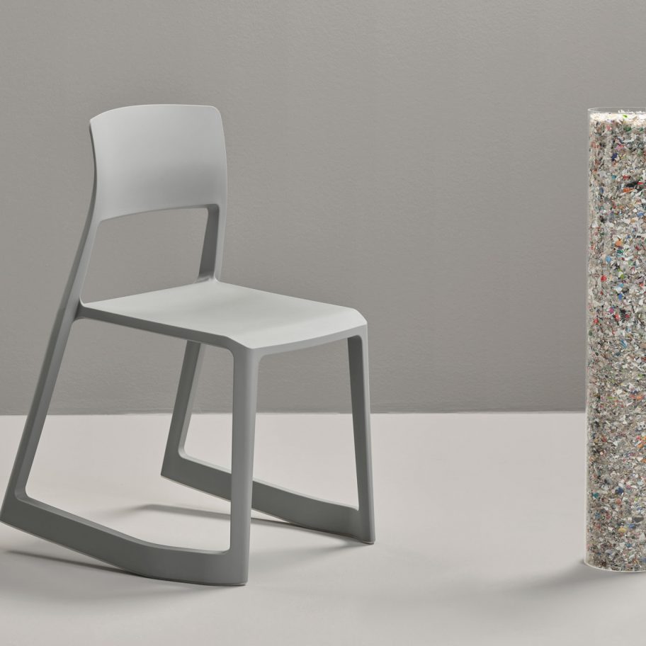 Barber Osgerby for Vitra, Tip Ton RE made of recycled plastic