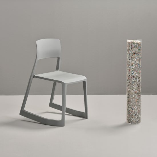 Barber Osgerby for Vitra, Tip Ton RE made of recycled plastic
