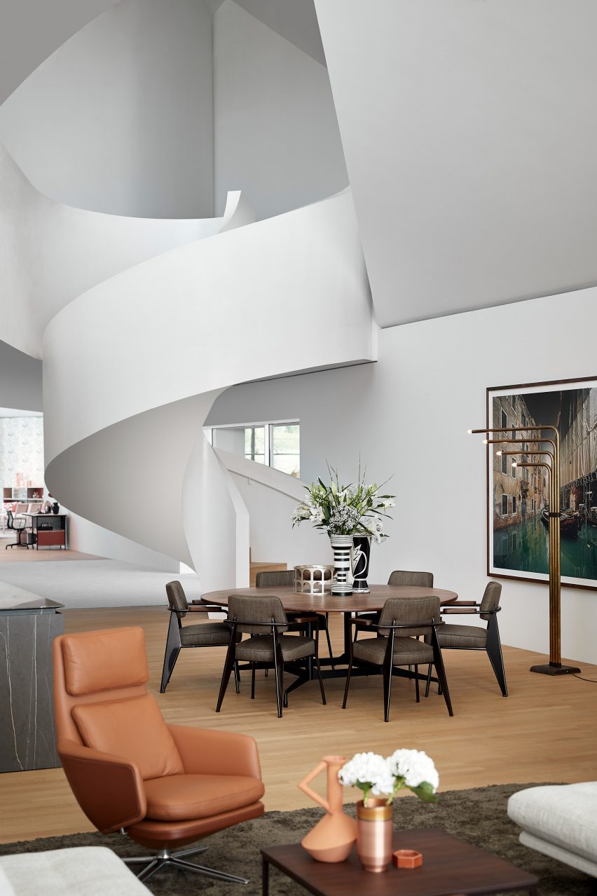Vitrahaus by Herzog & de Meuron at the Vitra Campus