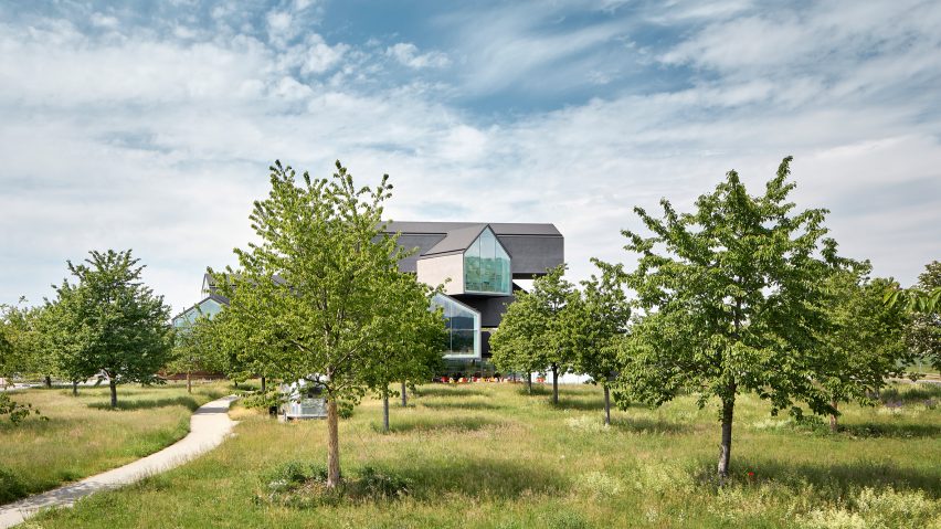Vitrahaus by Herzog & de Meuron at the Vitra Campus