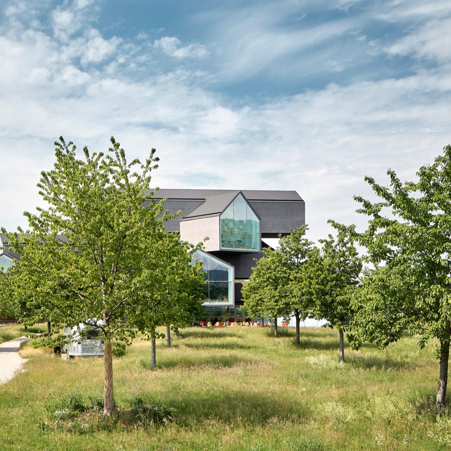 Vitrahaus by Herzog & de Meuron at the Vitra Campus