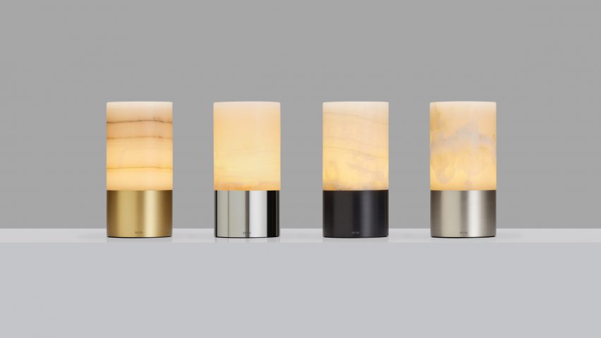 Voltra Alabaster lamps by Arnold Chan for Voltra