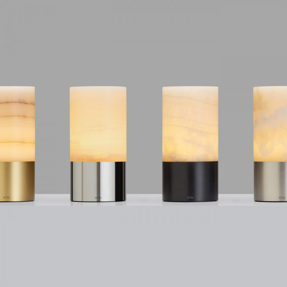 Voltra Alabaster lamps by Arnold Chan for Voltra
