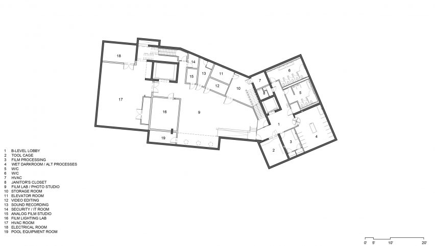 Winter Visual Arts Building by Steven Holl Architects in Lancaster, Pennsylvania