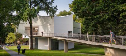 Winter Visual Arts Building by Steven Holl Architects in Lancaster, Pennsylvania