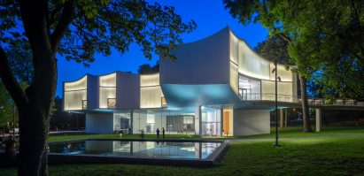 Winter Visual Arts Building by Steven Holl Architects in Lancaster, Pennsylvania